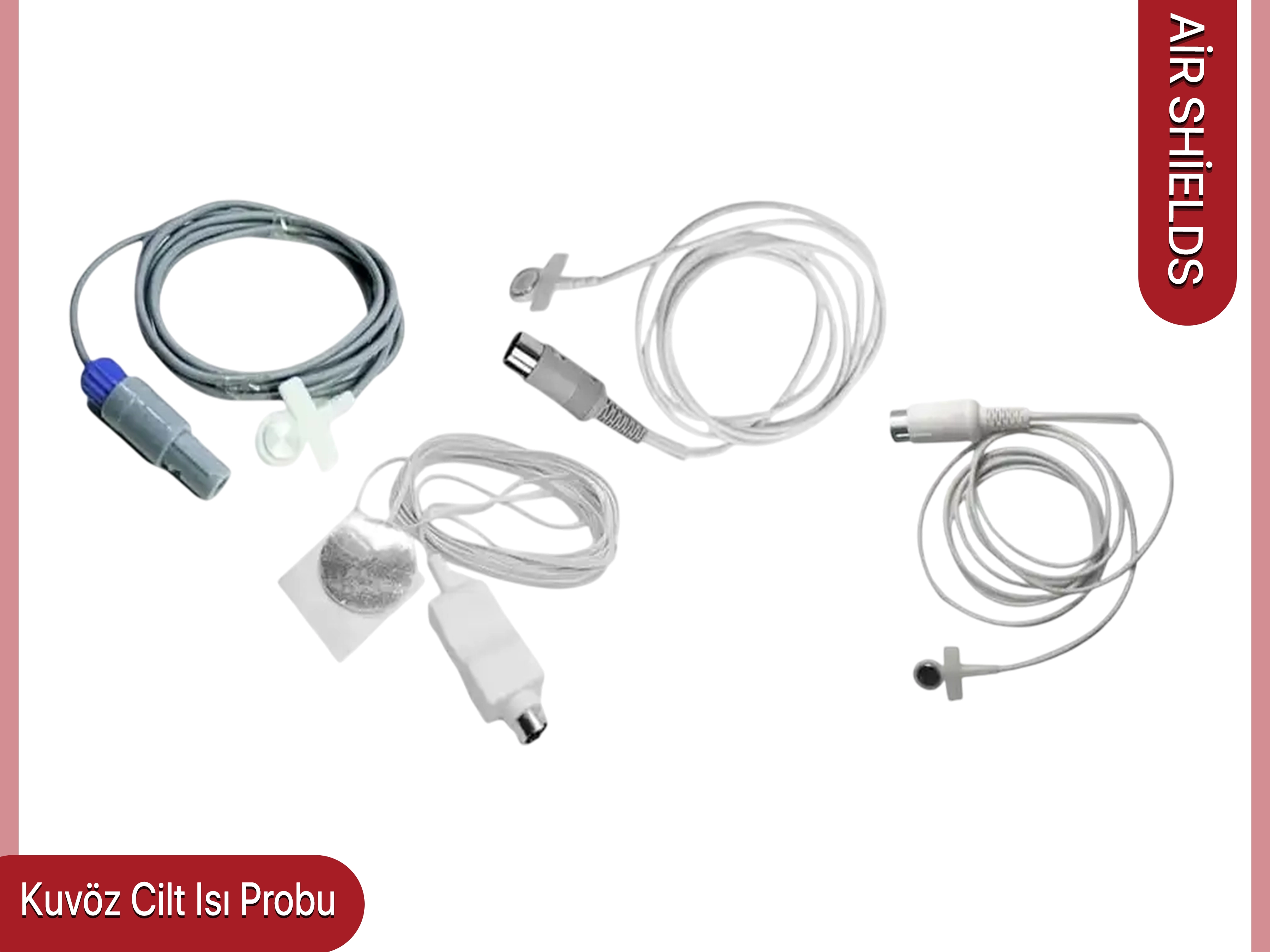     Air Shields Kuvöz Cilt Isı Probu